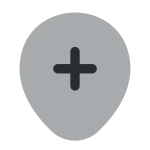 Location Add SVG Icon